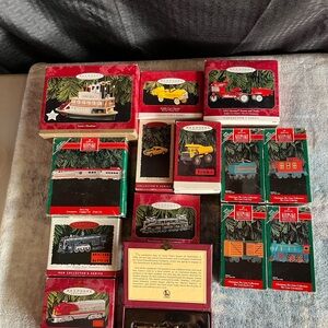 VINTAGE COLLECTION OF 14 HALLMARK ORNAMENTS